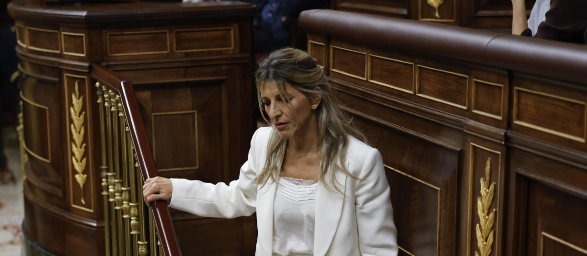 La vicepresidenta segunda y ministra de Trabajo, Yolanda Díaz.