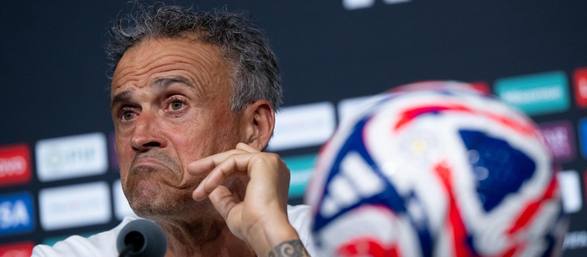 Luis Enrique ha hablado en la previa del partido de semifinales