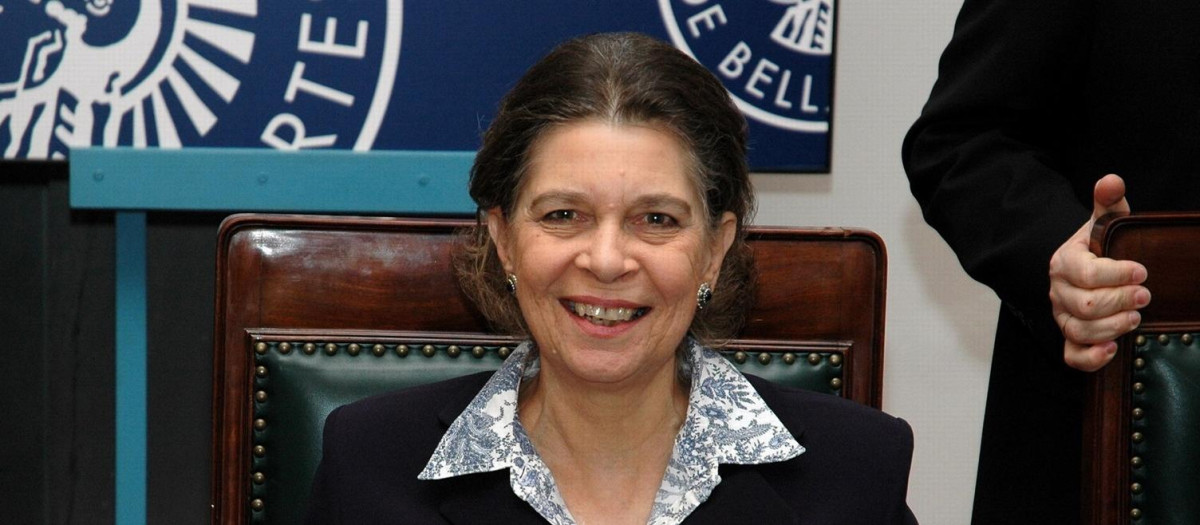 La Princesa Irene de Grecia, en el Círculo de Bellas Artes en 2005