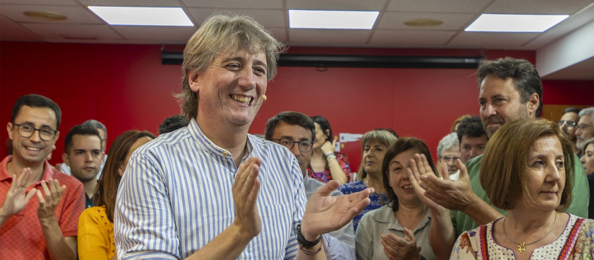 El secretario general del PSCyL, Carlos Martínez