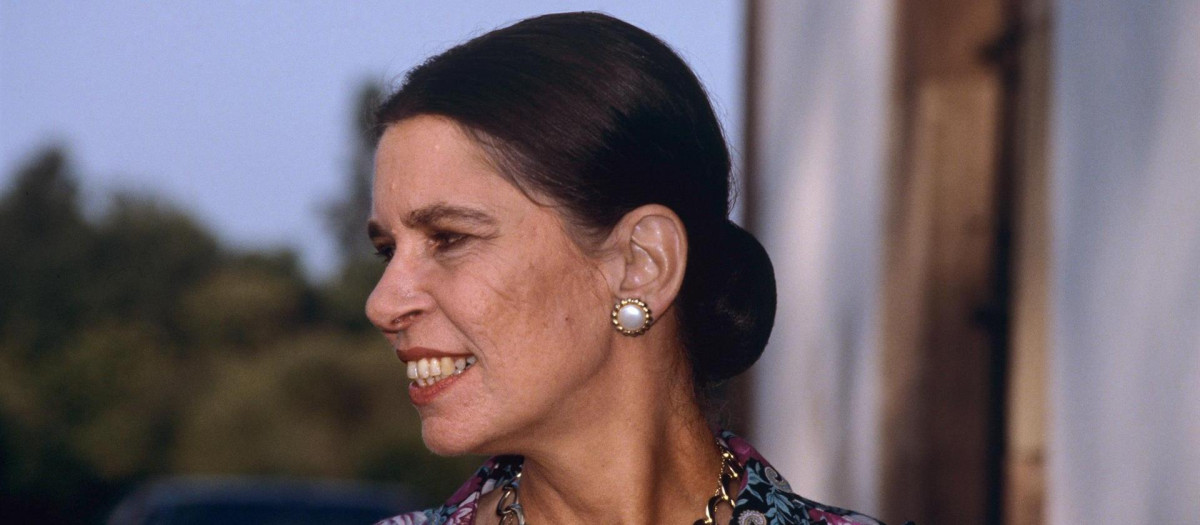 La Princesa Irene de Grecia en una imagen tomada en 1985