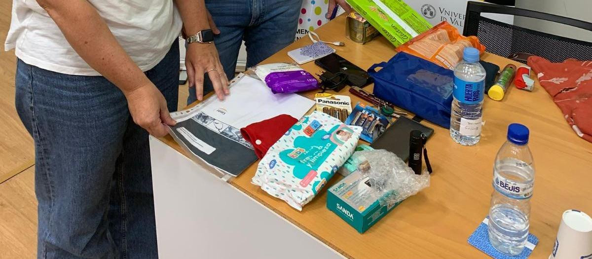 Kit de supervivencia recomendado por el Ayuntamiento de Valencia