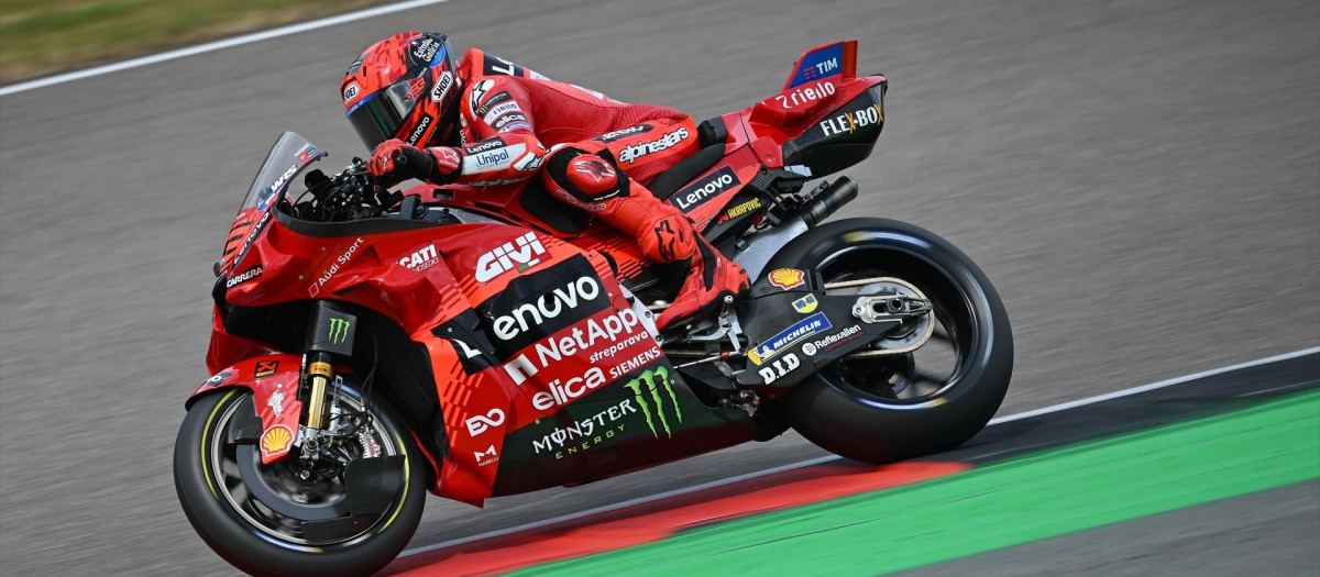 Marc Márquez en el Gran Premio de Alemania
