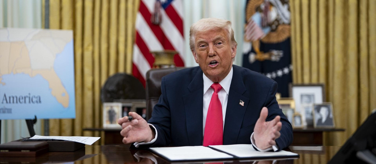 El presidente de Estados Unidos, Donald Trump.