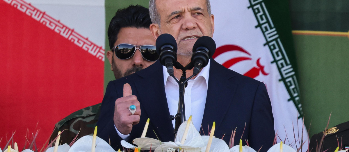 El presidente de Irán, Masoud Pezeshkian