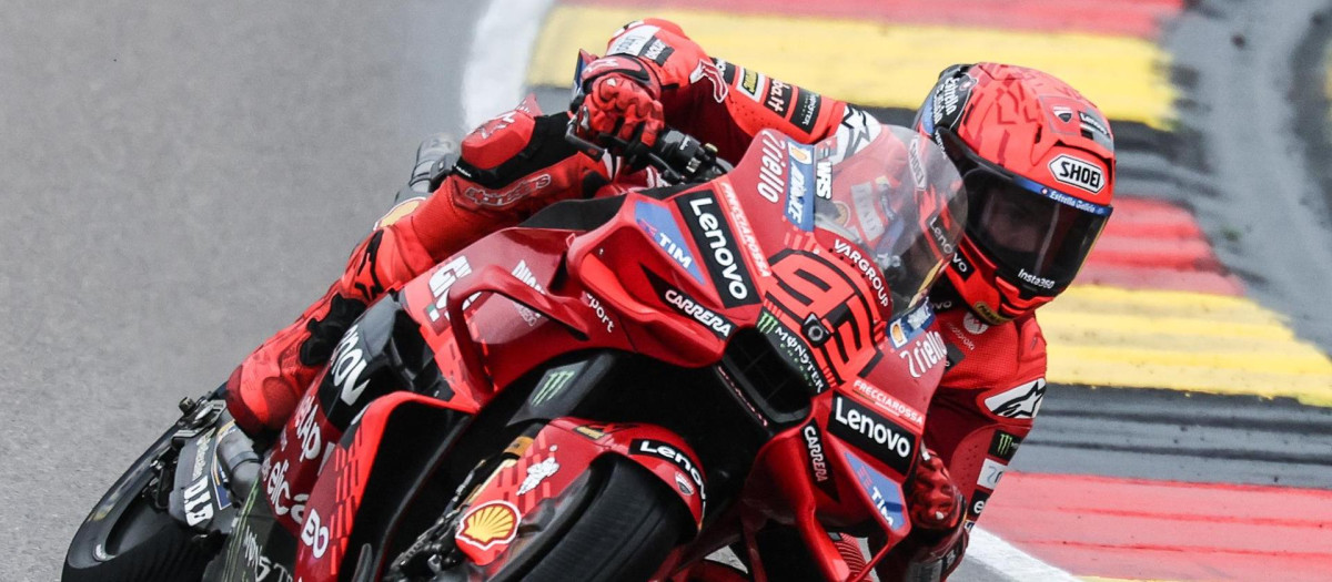 Marc Márquez en el Gran Premio de Alemania
