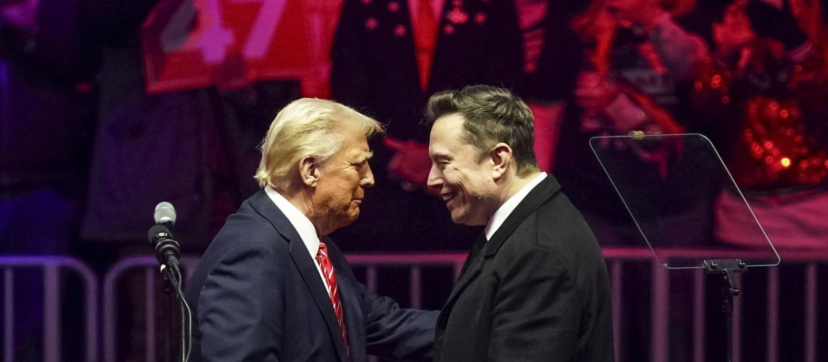 Donald Trump y Elon Musk ahora son rivales políticos
