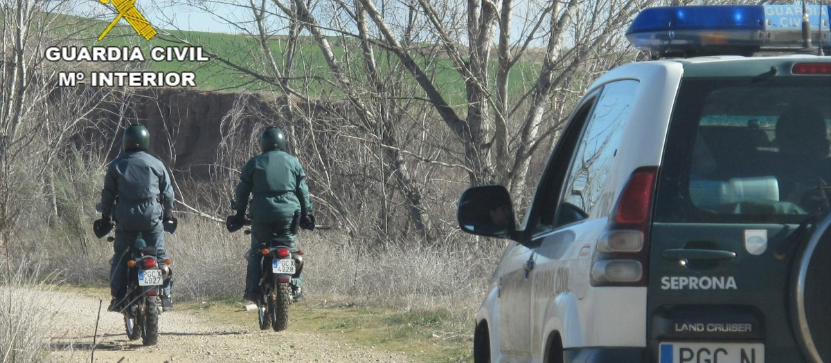 El SEPRONA en labores de investigación (Foto de archivo)