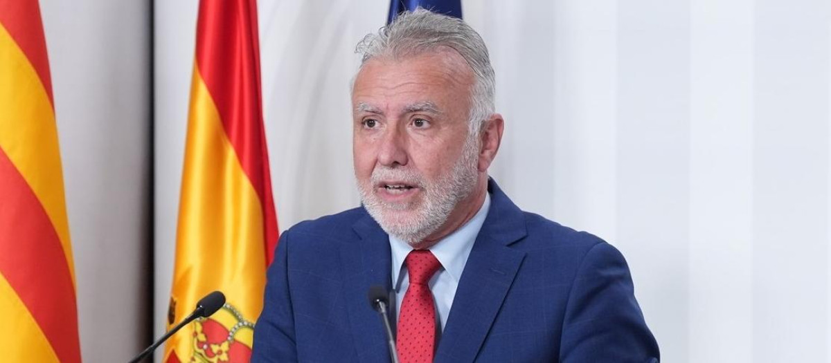 El ministro de Política Territorial y Memoria Democrática, Ángel Víctor Torres, este lunes