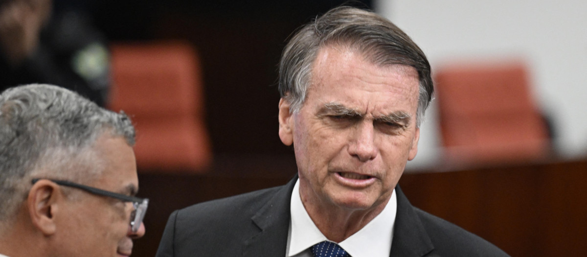 El expresidente brasileño Jair Bolsonaro