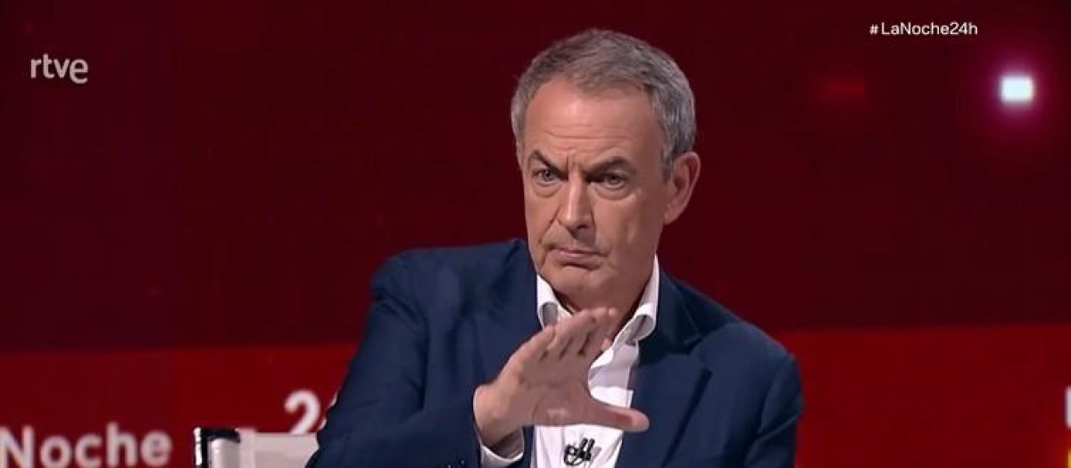 José Luis Rodríguez Zapatero en 24 horas