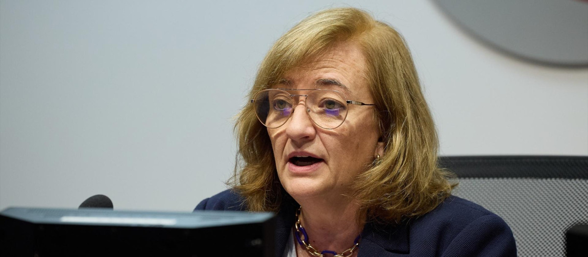 La presidenta de AIReF, Cristina Herrero.