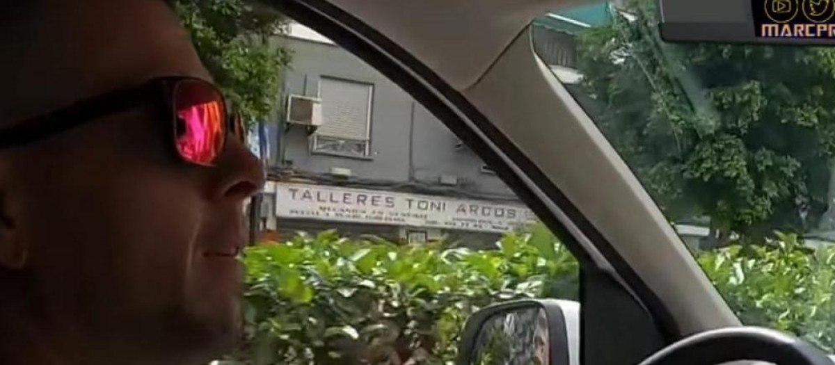 Imagen del vídeo publicado en la cuenta @marcprimer353.