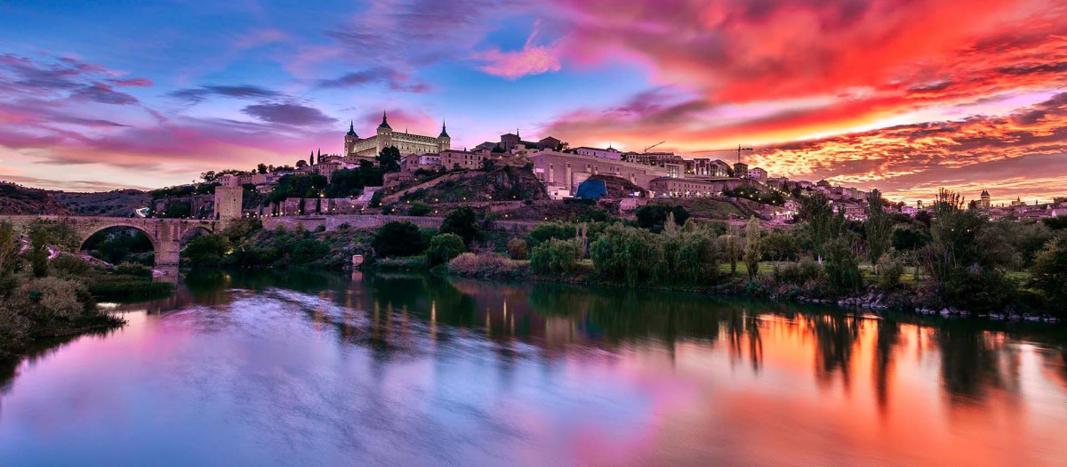 Atardecer en Toledo