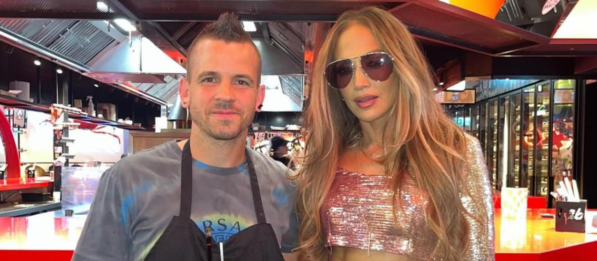 Dabiz Muñoz y Jennifer Lopez, en StreetXO