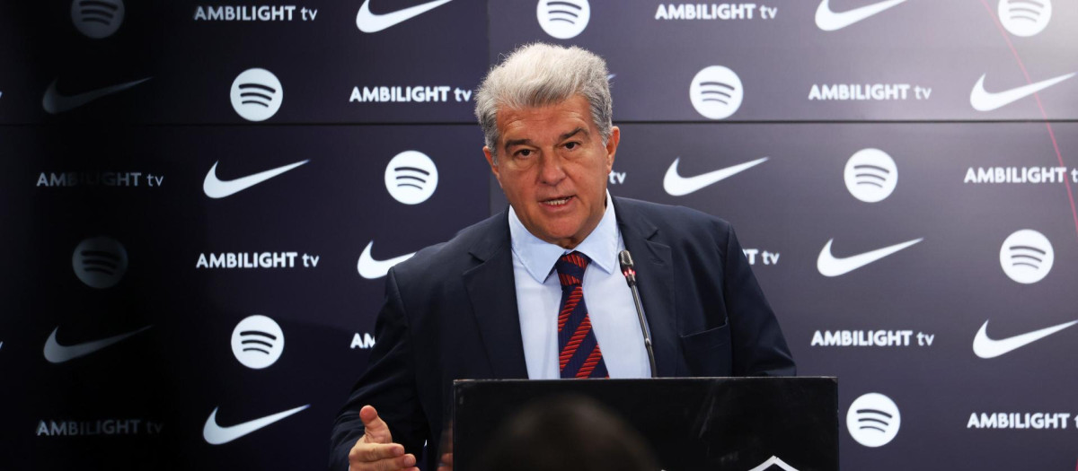 Joan Laporta, en una imagen de archivo