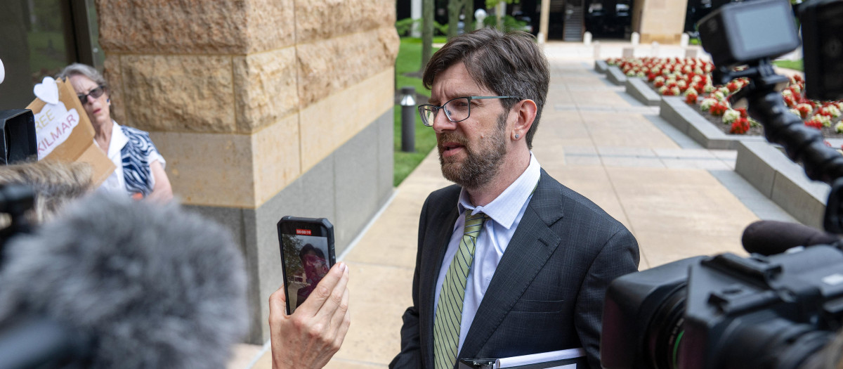 Simon Sandoval-Moshenberg, abogado de Kilmar Armando Ábrego García