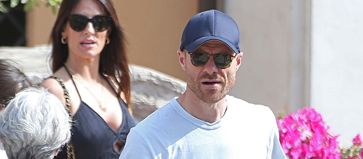 Caoch Xabi Alonso and Nagore Aranburu in Rome