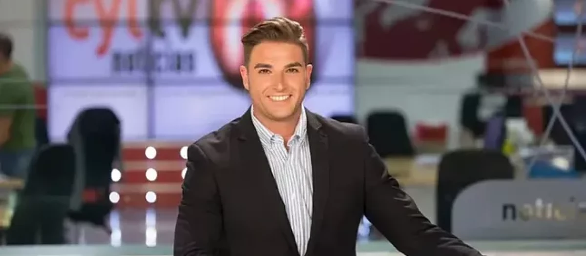 Javier Mardones, periodista deportivo de Castilla y León Televisión
