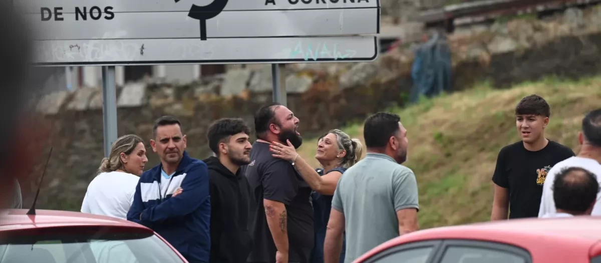 Algunos de los feriantes de la zona