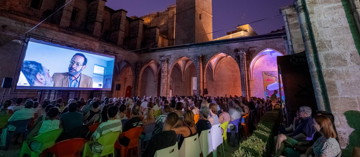Imagen de archivo del ciclo de Cine de Verano en el Centro del Carmen de Valencia