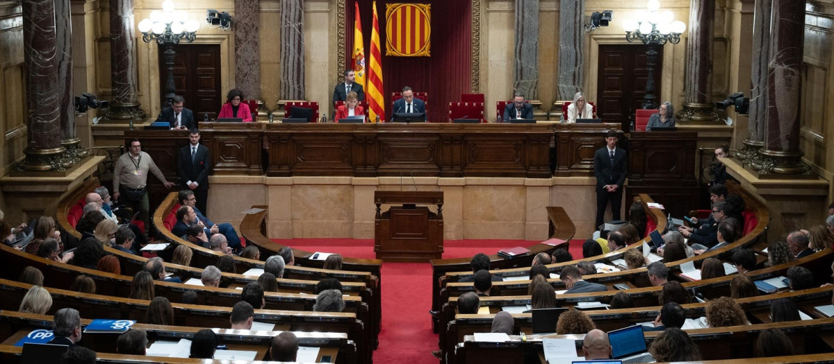 Pleno del Parlamento de Cataluña

DAVID ZORRAKINO - EUROPA PRESS
11/12/2024