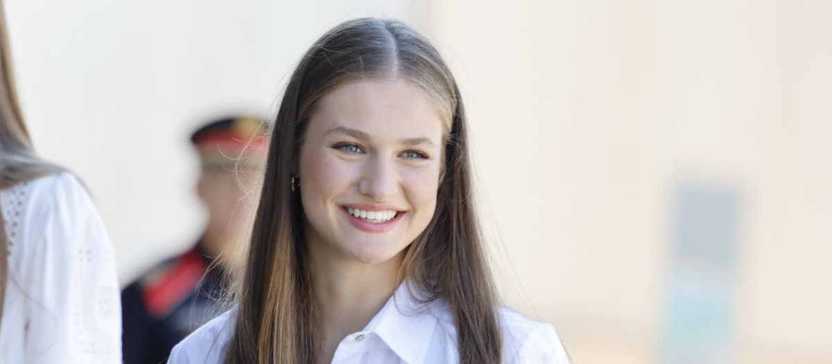 La Princesa de Asturias, el pasado verano en Gerona