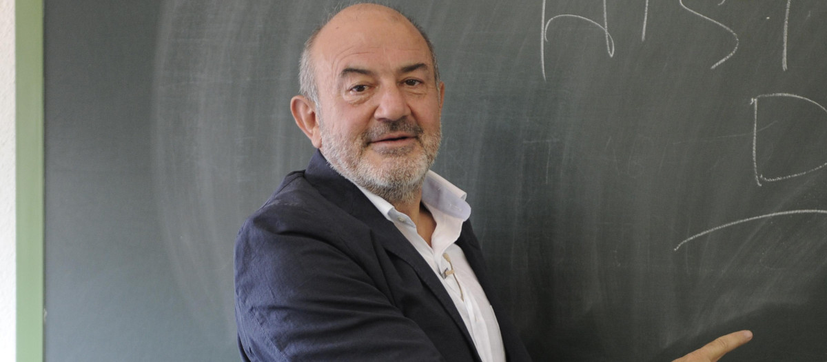 Jesús Bonilla, durante la presentación de la obra de teatro Historia de dos, en 2012