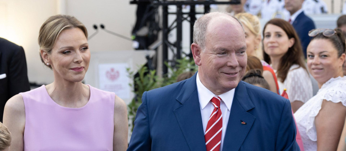 Charlene y Alberto de Mónaco