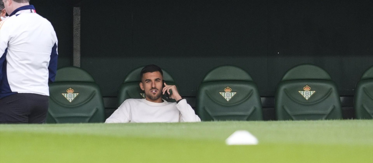 Dani Ceballos en el Benito Villamarín