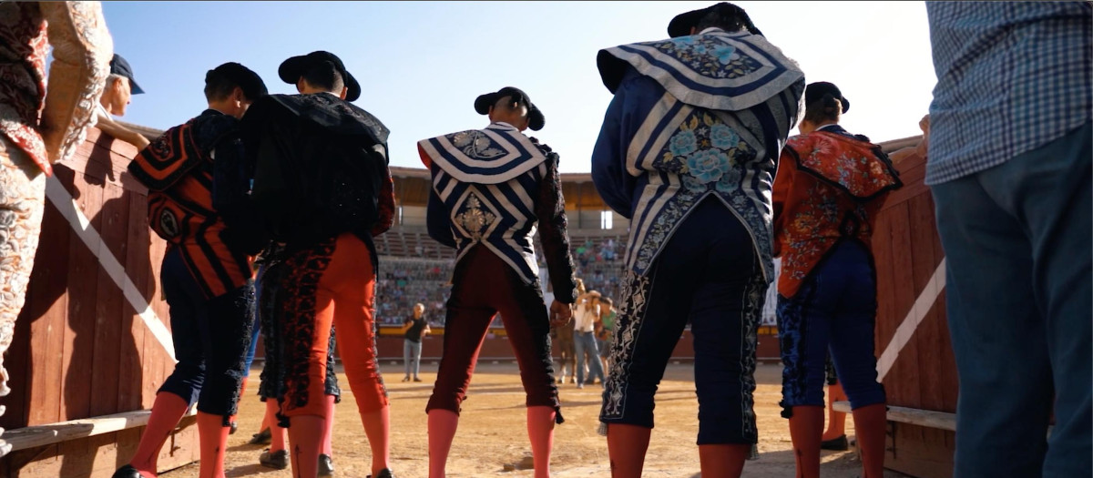 Imagen de la plaza de toros de Utiel