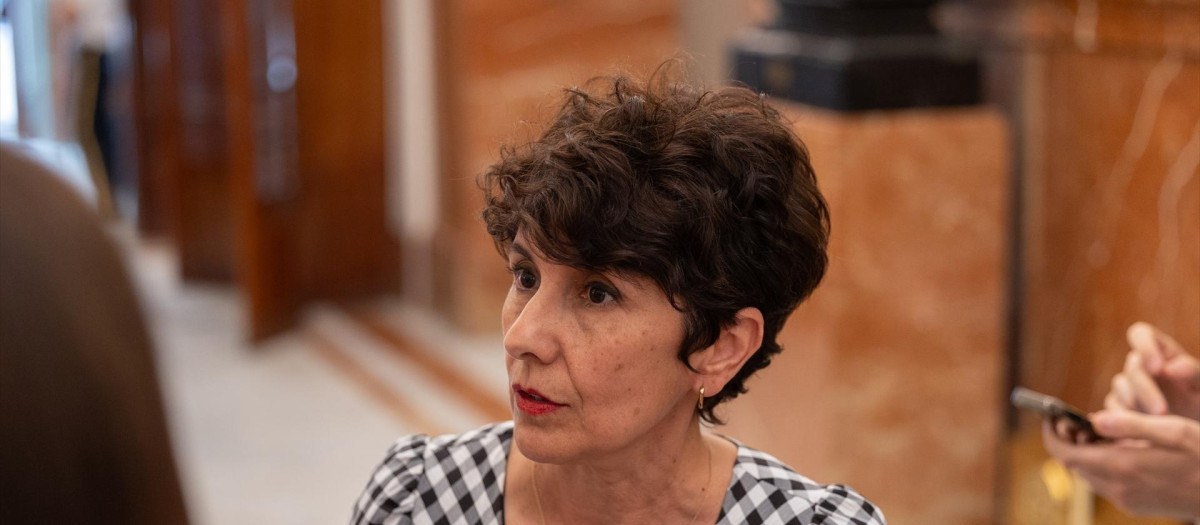 La portavoz del PNV en el Congreso, Maribel Vaquero