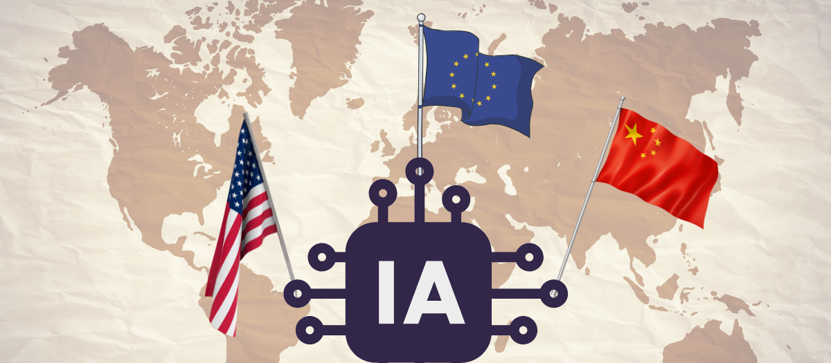 Europa, Estados Unidos y China tienen diferentes visiones de la IA