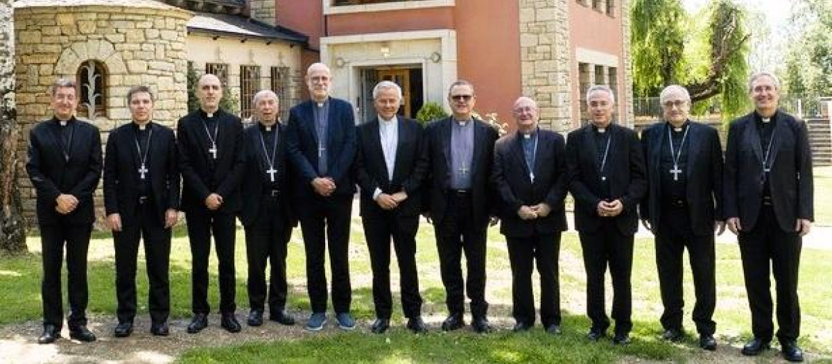Los obispos catalanes, tras su reunión del pasado 17 de julio