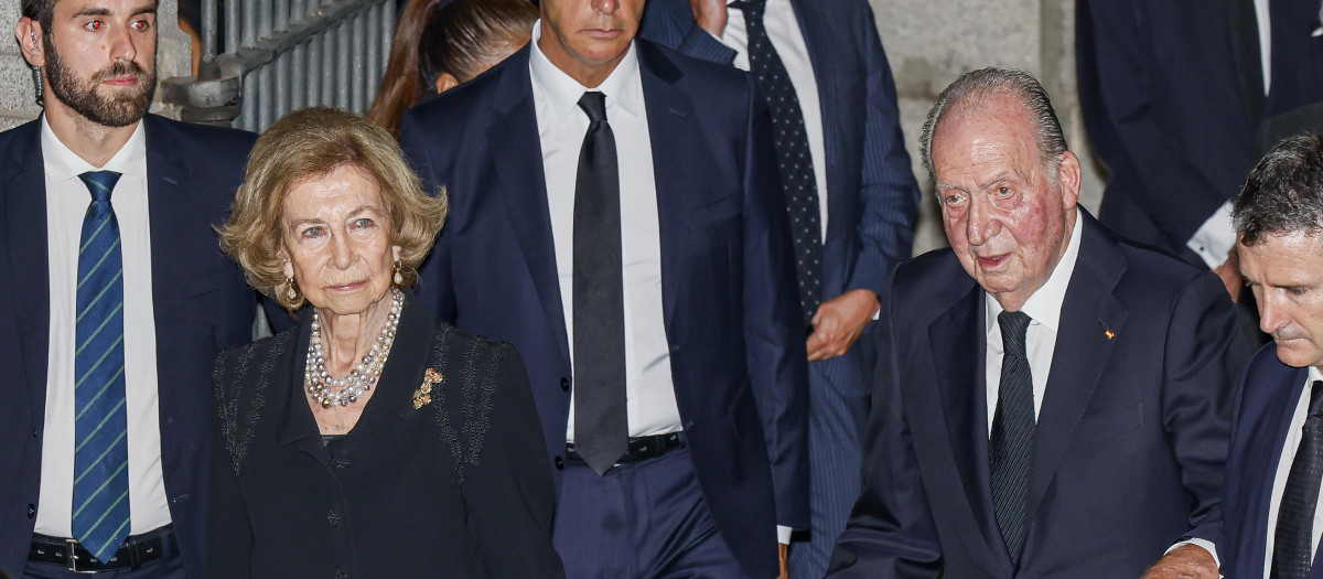 Los Reyes Juan Carlos y Sofía, en una imagen de archivo