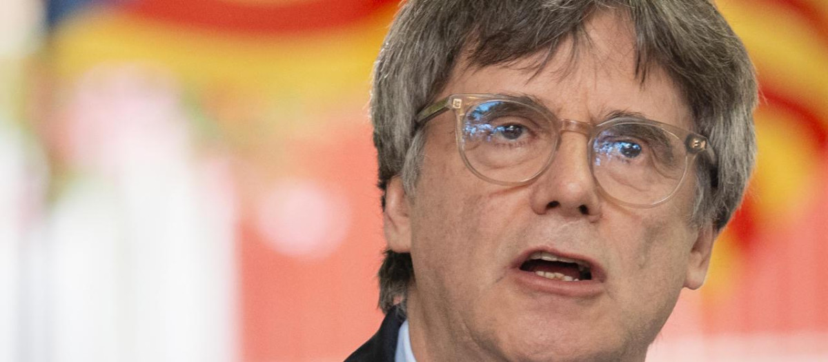 El expresidente catalán y prófugo de la Justicia, Carles Puigdemont