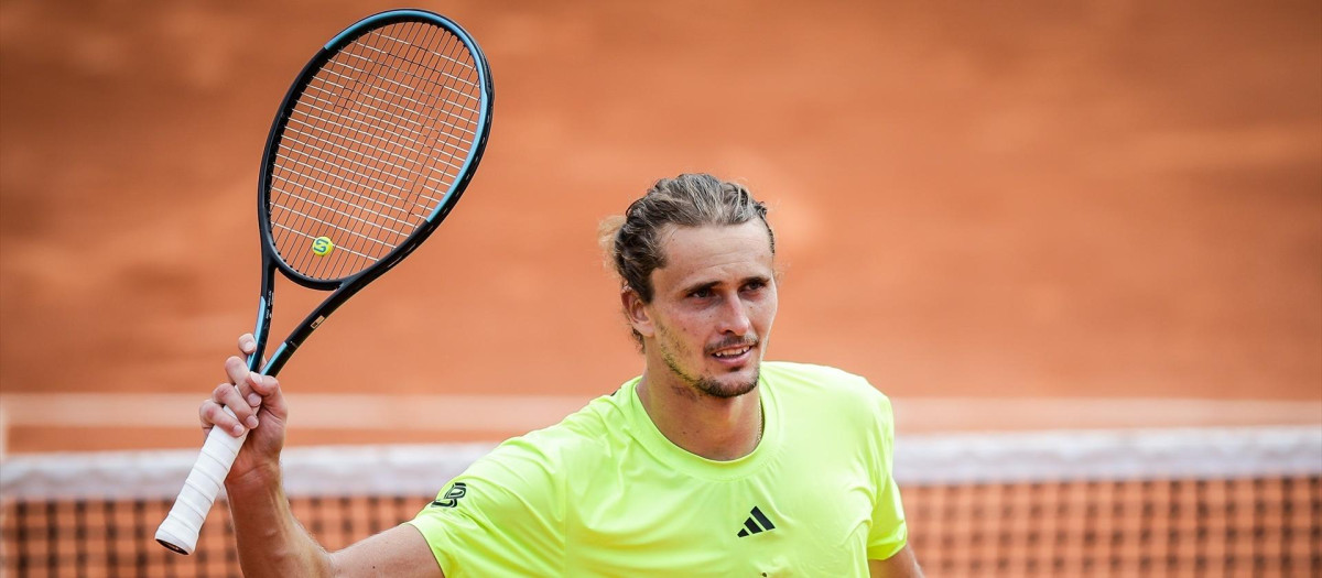 Zverev en Roland Garros