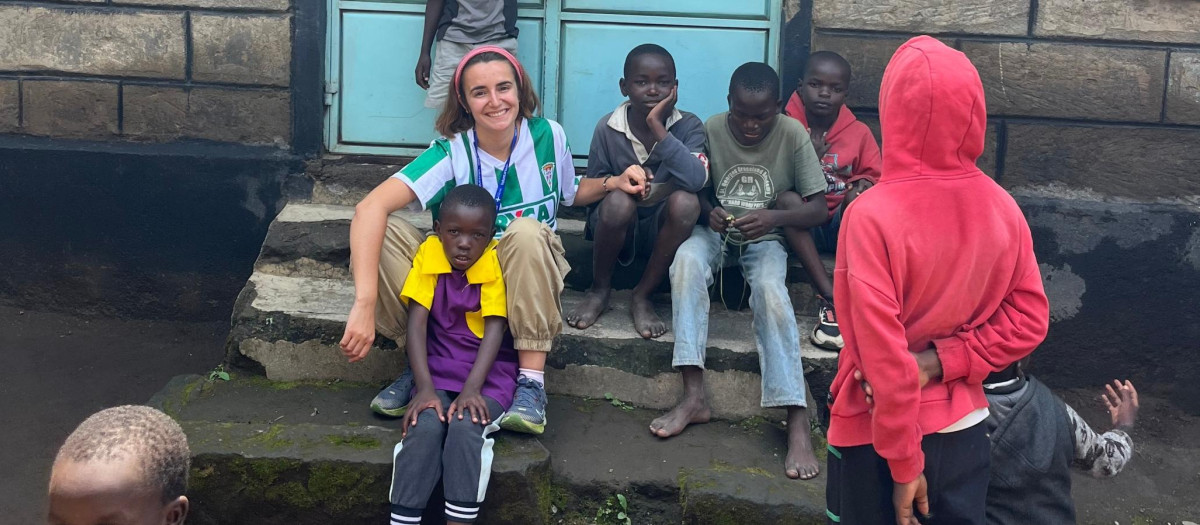 Niños y niñas del Centro de la FMA en Nakuru