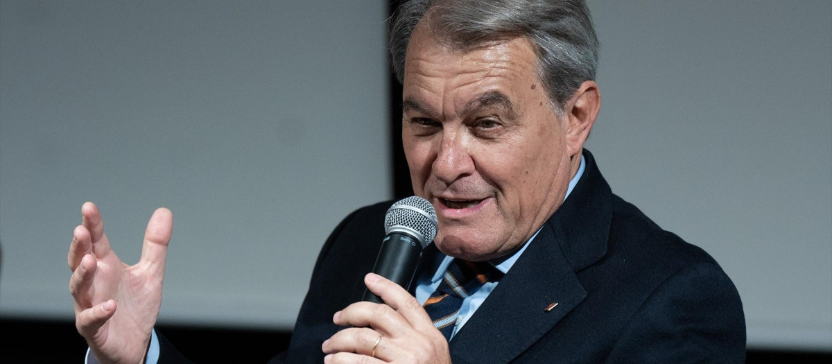 El expresidente catalán Artur Mas, en mayo