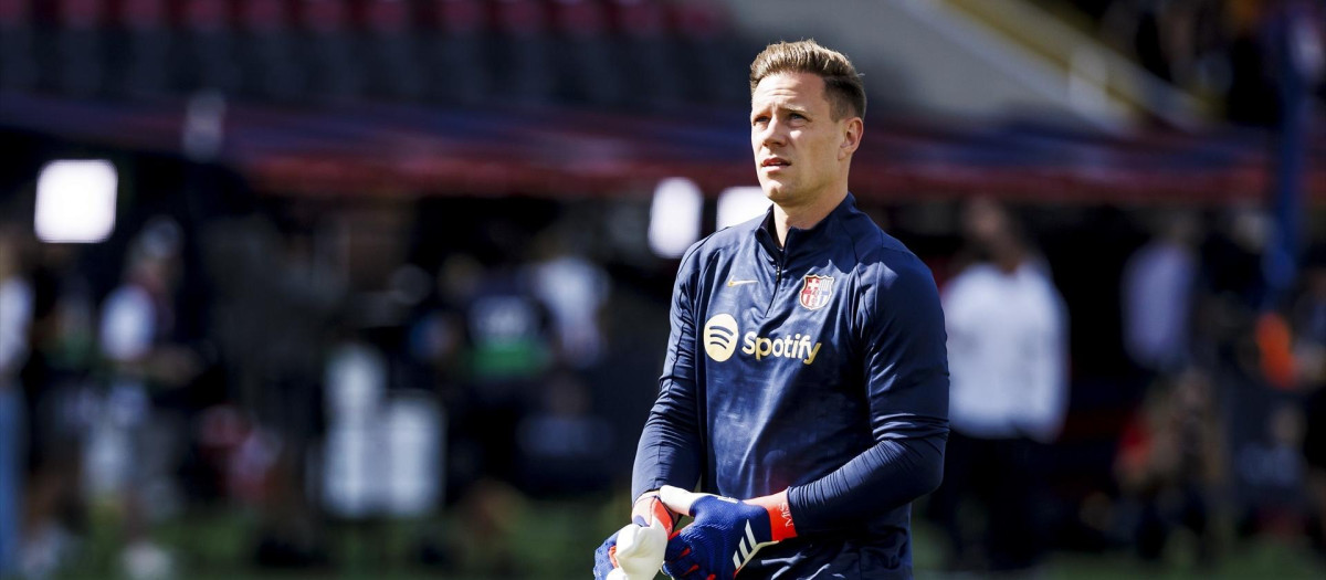 Ter Stegen ha sido operado satisfactoriamente de sus problemas lumbares