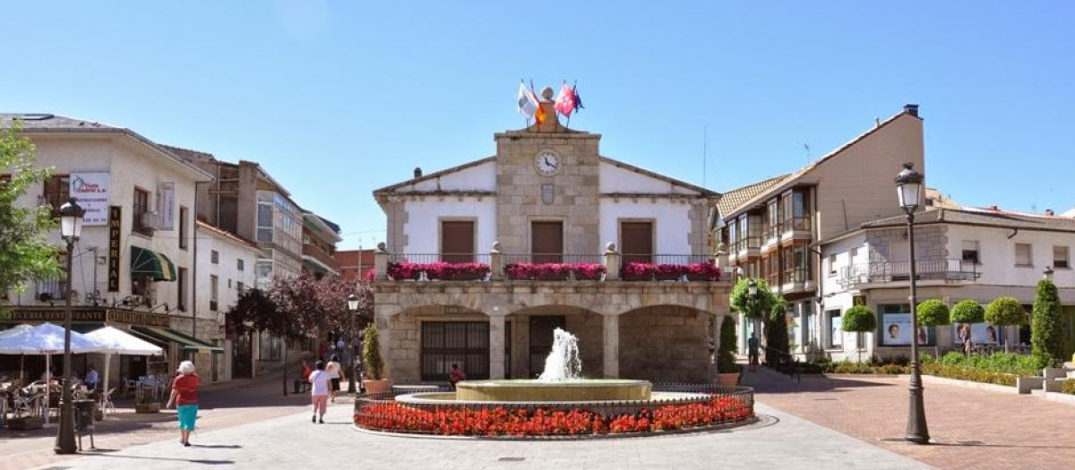 Plaza de Galapagar en Madrid