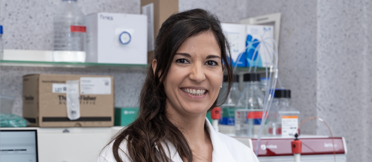 Sara Landeras Bueno, investigadora Ramón y Cajal de la Universidad CEU Cardenal Herrera, al frente del Laboratorio PrePan para la Prevención de Pandemias Virales.