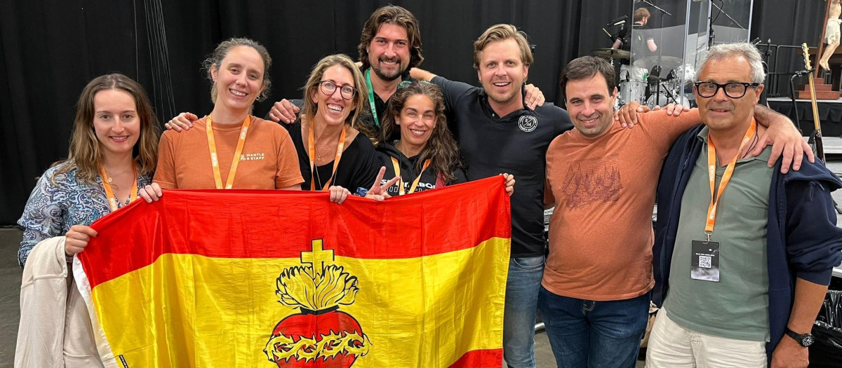 Varios de los participantes españoles en el evento