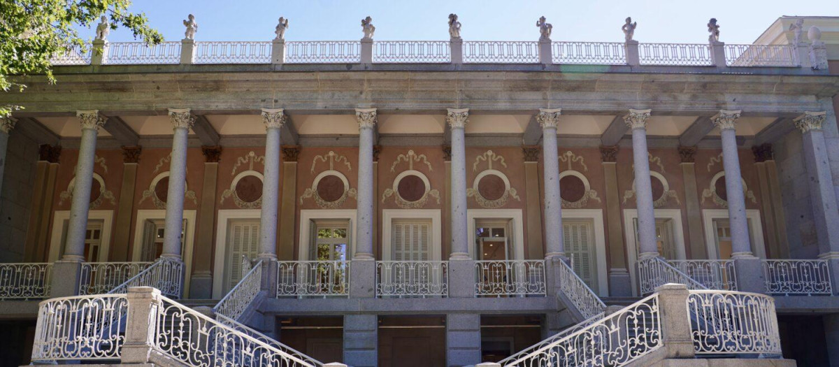 Palacio de El Capricho tras la finalización de las obras de rehabilitación.