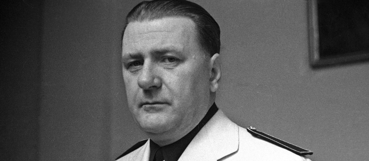 Manuel Aznar Zubigaray, en una imagen de octubre de 1941