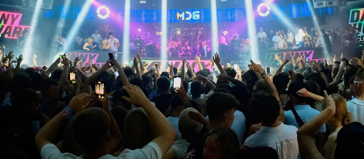 Una imagen de la discoteca BCM Mallorca de Magaluf