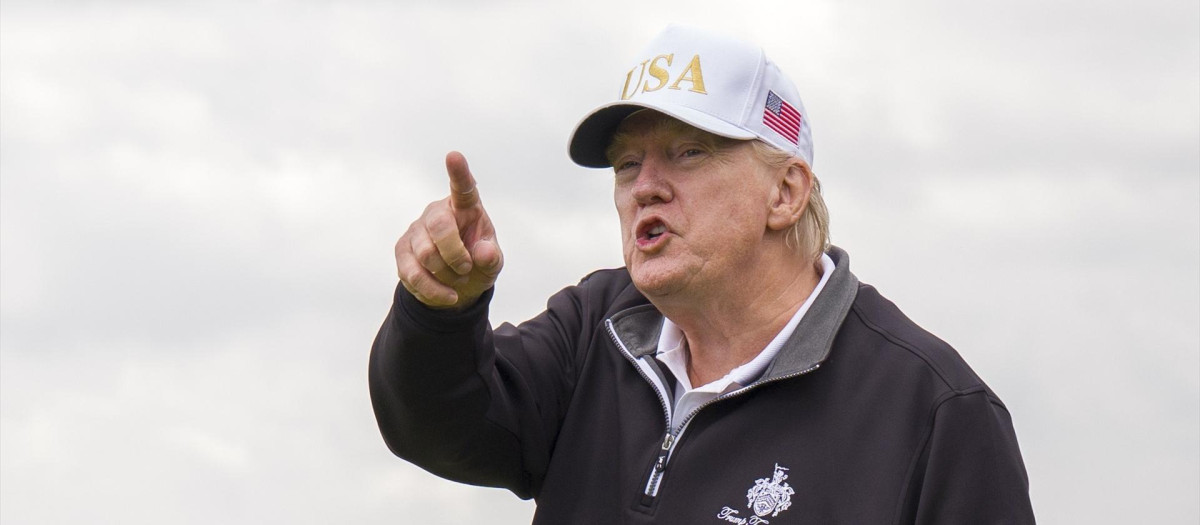 El presidente de Estados Unidos, Donald Trump