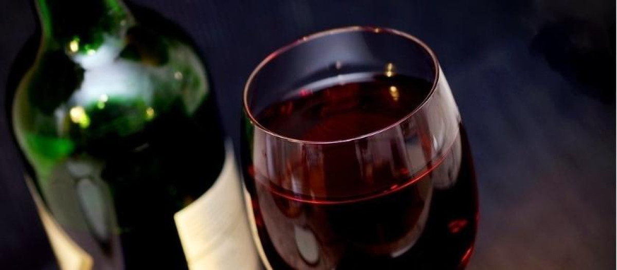 Copa de vino tinto