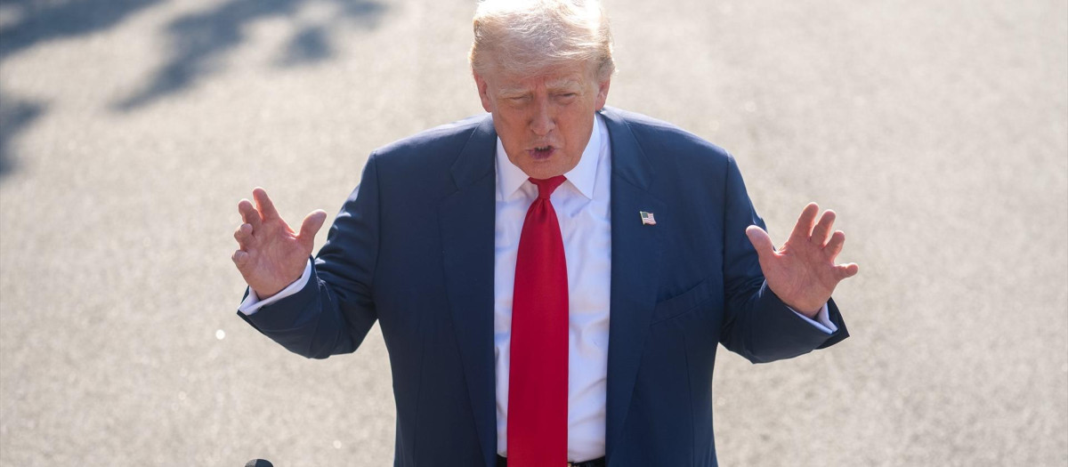 El presidente de Estados Unidos, Donald Trump