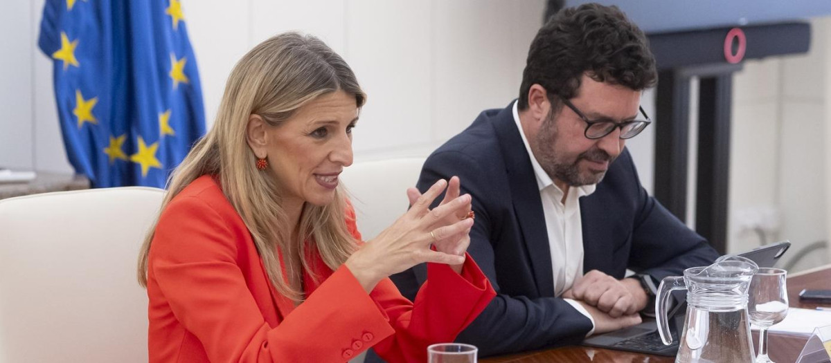 La vicepresidenta segunda y ministra de Trabajo y Economía Social, Yolanda Díaz.